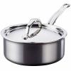 Batterie de cuisine NANOBOND TITANIUM, set de 6 pc, acier inoxidable, Hestan