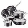 Batterie de cuisine NANOBOND TITANIUM, set de 6 pc, acier inoxidable, Hestan