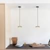 Abat-jour NE M'OUBLIE PAS 28 cm, marron, bois, Umage