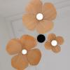 Abat-jour NE M'OUBLIE PAS 28 cm, marron, bois, Umage