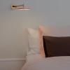 applique murale ASTERIA 15 cm, rose, aluminium, Umage