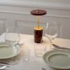 Lampe de table sans fil ASTERIA MOVE 25 cm, blanc, marbre, Umage