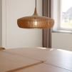 Abat-jour CLAVA DINE 43 cm, naturel, bois, Umage