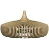 Abat-jour CLAVA DINE 43 cm, naturel, bois, Umage