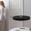 Suspension ASTERIA PLUS 43 cm, noir / or, aluminium, Umage