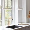Suspension ASTERIA 31 cm, blanc / or, aluminium, Umage
