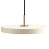 Suspension ASTERIA 31 cm, blanc / or, aluminium, Umage