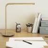 Lampe de bureau OMNI 46 cm, or, aluminium, Umage