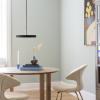 Suspension ASTERIA PLUS 31 cm, noir / or, aluminium, Umage