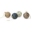 215370 vanocni koule marble 9 cm sada 4 ks sklo ferm living