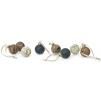 215376 vanocni koule marble 5 cm sada 8 ks sklo ferm living