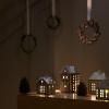 215969 6 svicen na cajovou svicku gingerbread christmas stable 11 5 cm hneda kamenina kahler