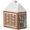 215966 9 svicen na cajovou svicku gingerbread lighthouse 15 5 cm hneda kamenina kahler