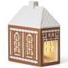 215966 svicen na cajovou svicku gingerbread lighthouse 15 5 cm hneda kamenina kahler