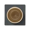 215864 4 podtacek square nupo 10 x 10 cm antracitova kuze lind dna