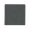 215864 podtacek square nupo 10 x 10 cm antracitova kuze lind dna