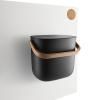 215639 7 odpadkovy kos reflect 6 l cerna plast eva solo