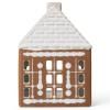 215975 14 svicen na cajovou svicku gingerbread lighthouse 12 cm hneda kamenina kahler