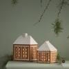 215975 1 svicen na cajovou svicku gingerbread lighthouse 12 cm hneda kamenina kahler