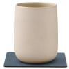 215879 4 podtacek square nupo 10 x 10 cm tmave modra kuze lind dna