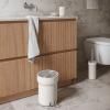 215702 2 koupelnovy odpadkovy kos citadel 5 l piskova plast nerezova ocel eva solo