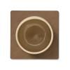 215876 4 podtacek square nupo 10 x 10 cm hneda kuze lind dna
