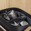 215654 2 odpadkovy kos reflect 33 l cerna plast eva solo