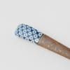 216656 2 jidelni lzice shibori 12 5 cm modra keramika mij