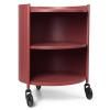 216890 odkladaci stolek eve 40 x 53 cm mahagonove cervena ocel ferm living