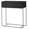 216929 5 kvetinac plant box 60 cm cerna zelezo ferm living