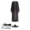 216959 7 prenosna stolni lampa radiant 28 cm led tmave hneda drevo eva solo
