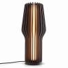 216959 prenosna stolni lampa radiant 28 cm led tmave hneda drevo eva solo