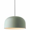 217040 2 zavesna lampa quay 43 cm zelena ocel eva solo