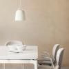 217091 zavesna lampa clover 35 cm bila hlinik eva solo