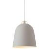 217094 6 zavesna lampa clover 35 cm seda hlinik eva solo