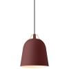 217058 4 zavesna lampa clover 21 cm burgundska hlinik eva solo