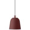 217058 5 zavesna lampa clover 21 cm burgundska hlinik eva solo