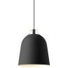 217079 2 zavesna lampa clover 29 cm cerna hlinik eva solo