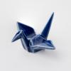 217118 1 oblazek na odlozeni hulek origami crane modra keramika mij