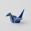 217118 2 oblazek na odlozeni hulek origami crane modra keramika mij