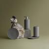 217463 4 dekorativni podnos creto 17 cm seda beton blomus