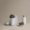 217385 2 miska na mydlo creto 14 cm seda beton blomus