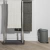217493 1 pedalovy odpadkovy kos tubo 3 l seda metalicka ocel blomus