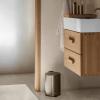 217493 2 pedalovy odpadkovy kos tubo 3 l seda metalicka ocel blomus