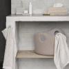 217634 4 ulozny kos tiggy 42 x 29 cm rustikalni hneda plst blomus