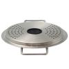 217955 10 odkapavaci viko eva trio 16 cm nerezova ocel silikon eva solo
