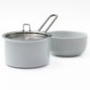 218042 4 poklice eva trio 13 cm nerezova ocel eva solo