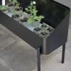 218114 5 stojan na kvetiny simply grow 80 x 63 cm cerna ocel eva solo