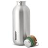 218453 6 lahev na vodu 600 ml olivova nerezova ocel black blum