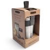 218465 9 hrnek outdoor 500 ml sada 4 ks stribrna nerezova ocel black blum